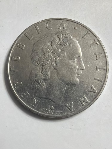 Moneta lire italiana 1956 - 50,