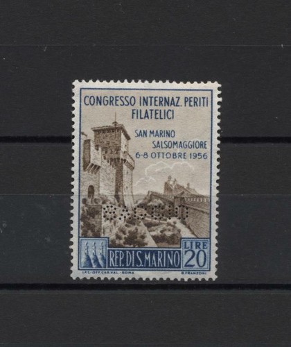 Marino 1956 periti filatel - s.,