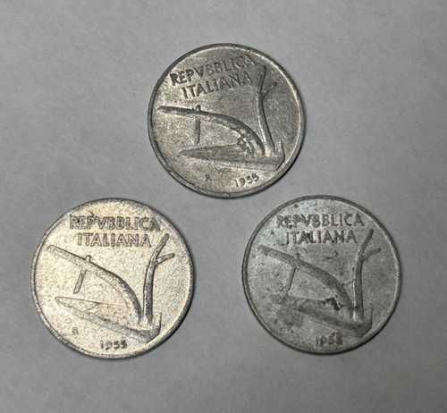 A17 lotto lire - 3, 1955