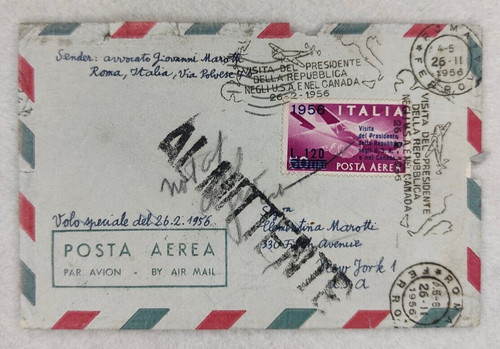 Repubblica posta aerea - repubblica, lire