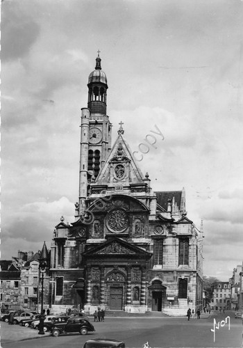 Cartolina paris eglise s - ,