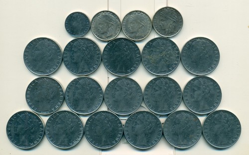 Diverse monete 100 lire - da,