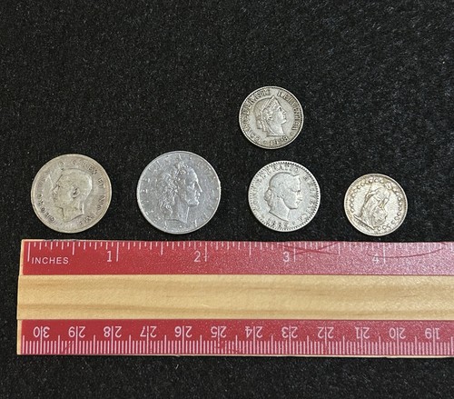 Lotto monete mondiali - 5,