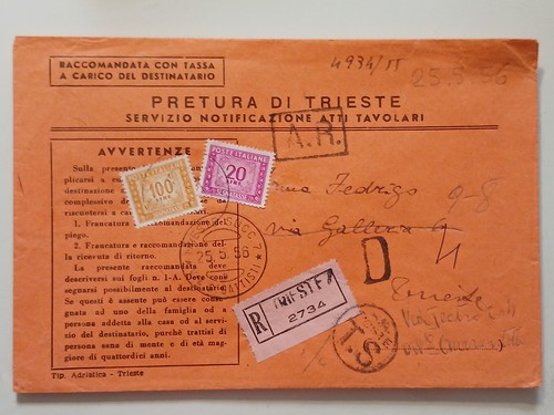 Storia postale 1956 - storia,